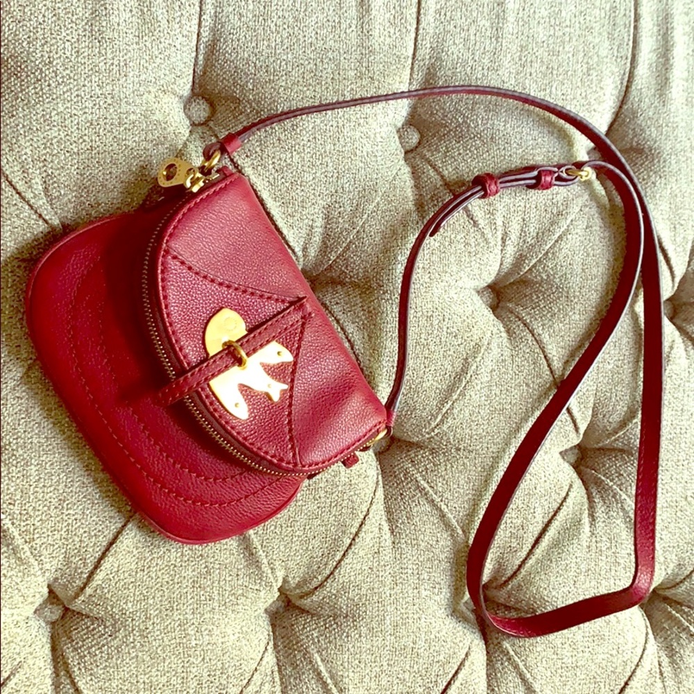 Wine colored Marc Jacobs cross body